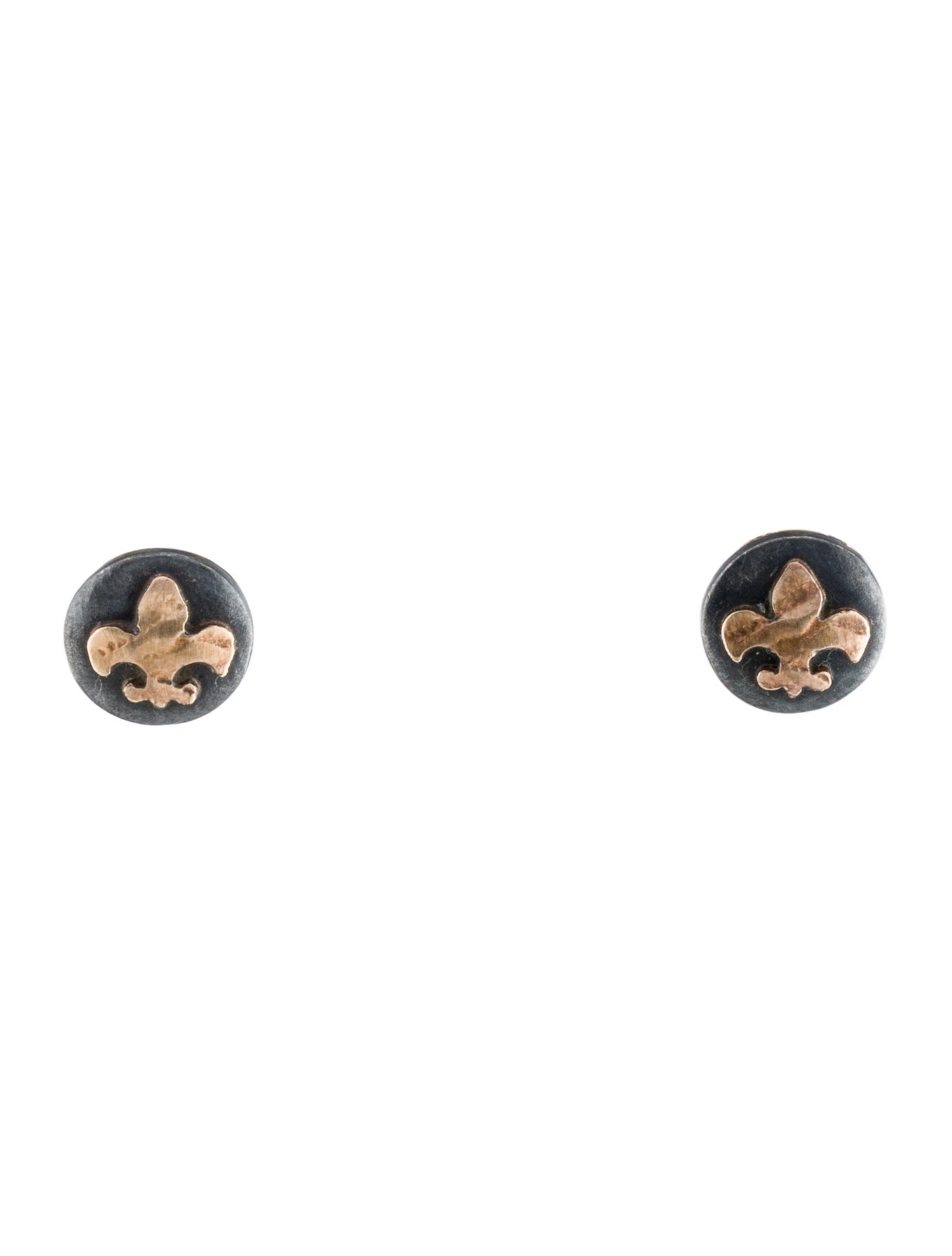Page Sargisson Fleur-de-lis Stud Earrings