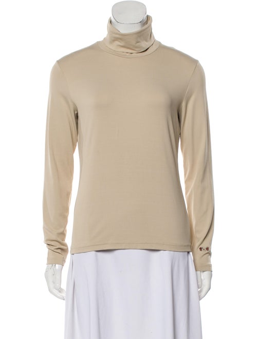 Post Card Turtleneck Long Sleeve Top