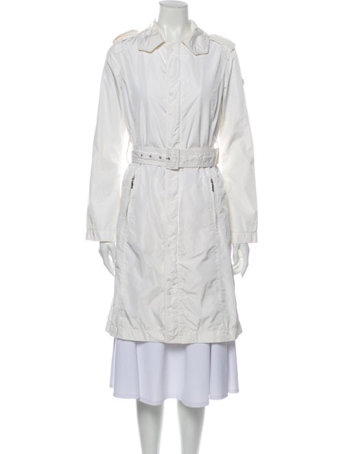 Post Card Trench Coat White