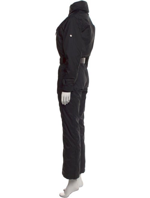 Post Card Nylon Turtleneck Jumpsuit