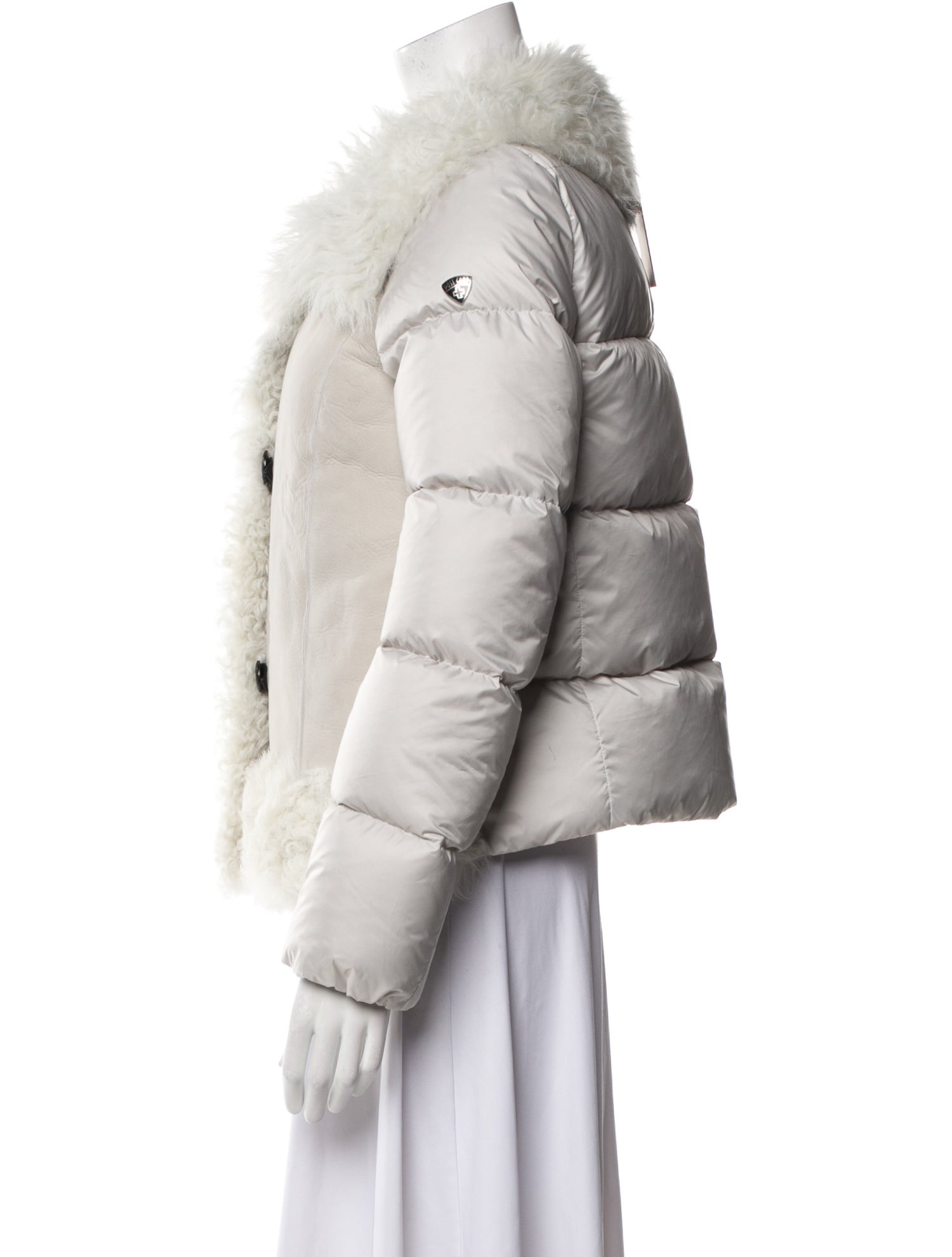 Post Card Faux Fur Jacket w/ Tags