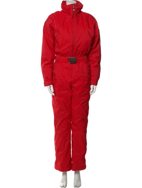 Post Card Mock Neck Jumpsuit