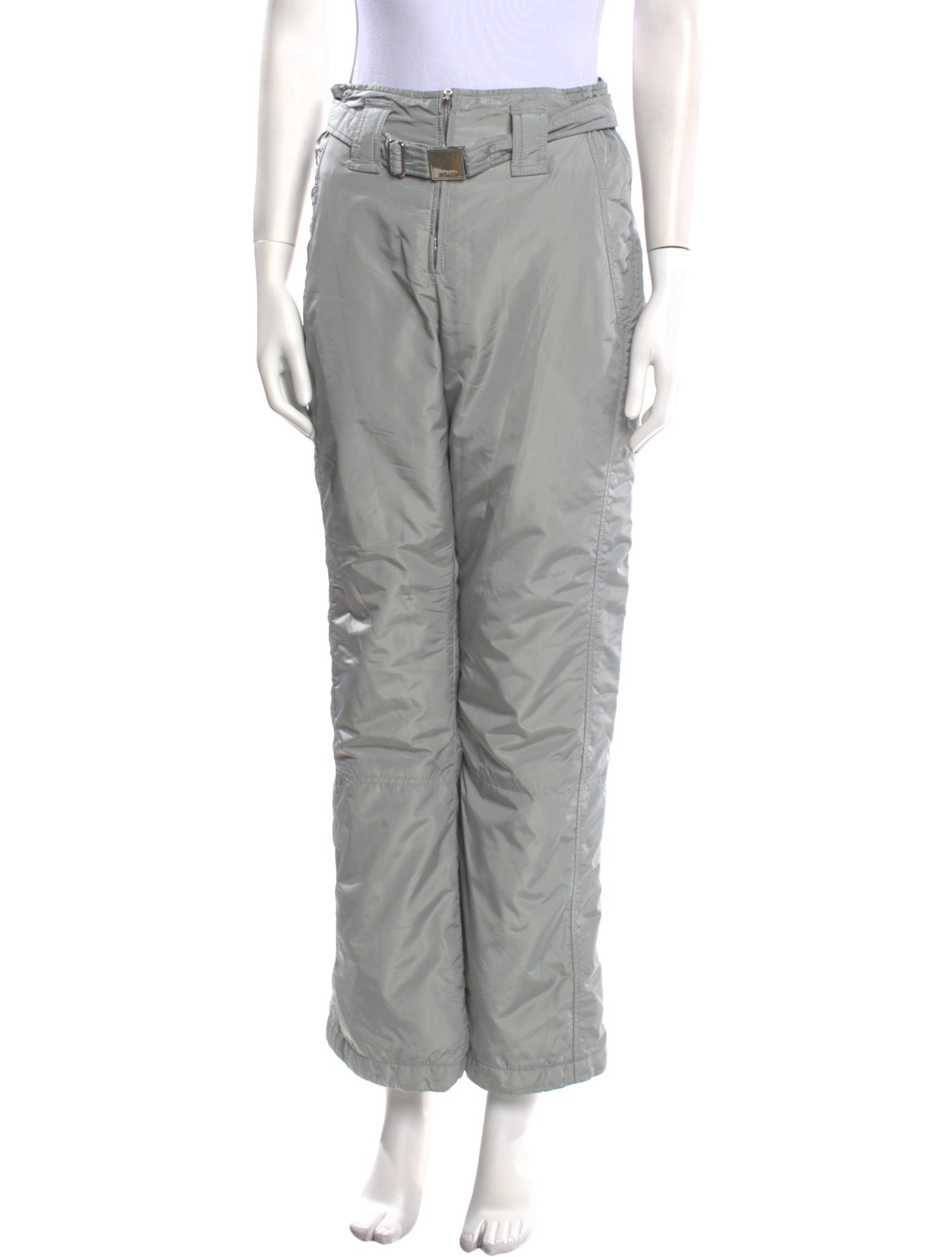 Post Card Nylon Wide Leg Pants