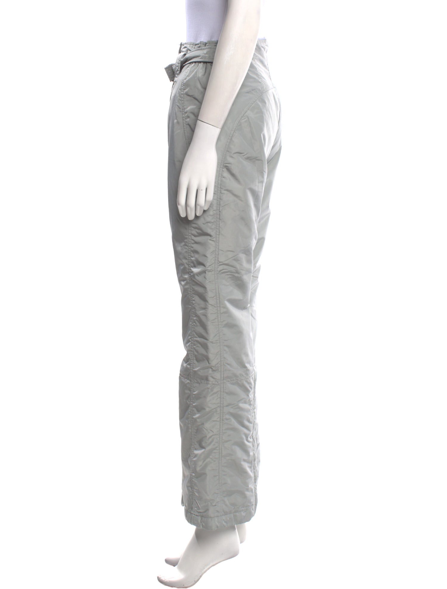 Post Card Nylon Wide Leg Pants