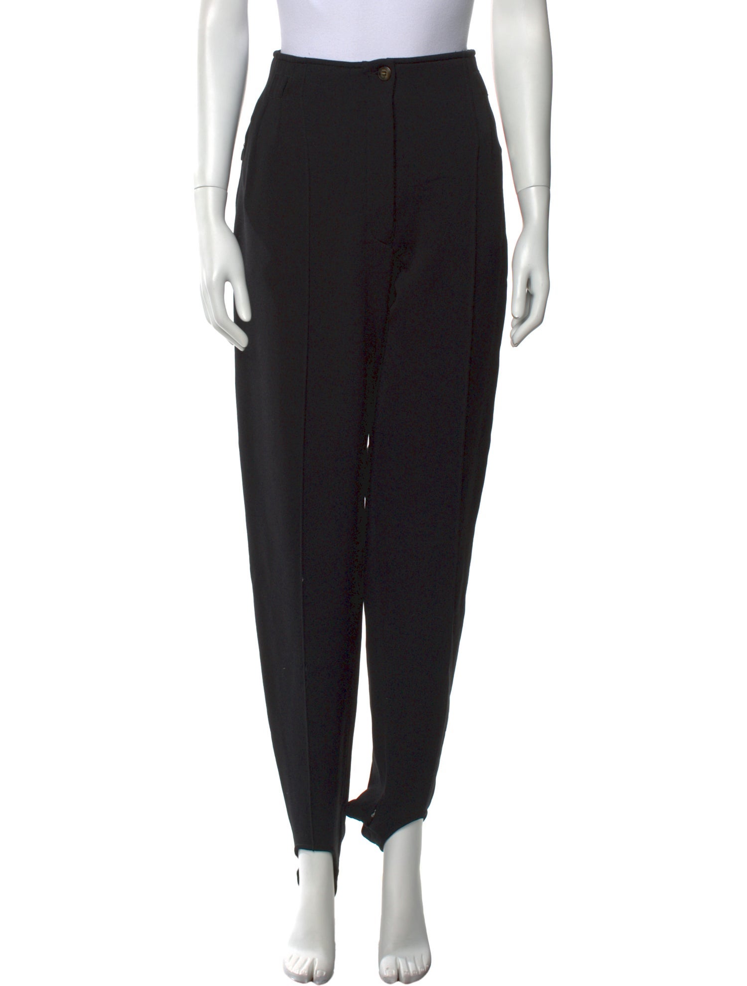 Post Card Nylon Skinny Leg Pants