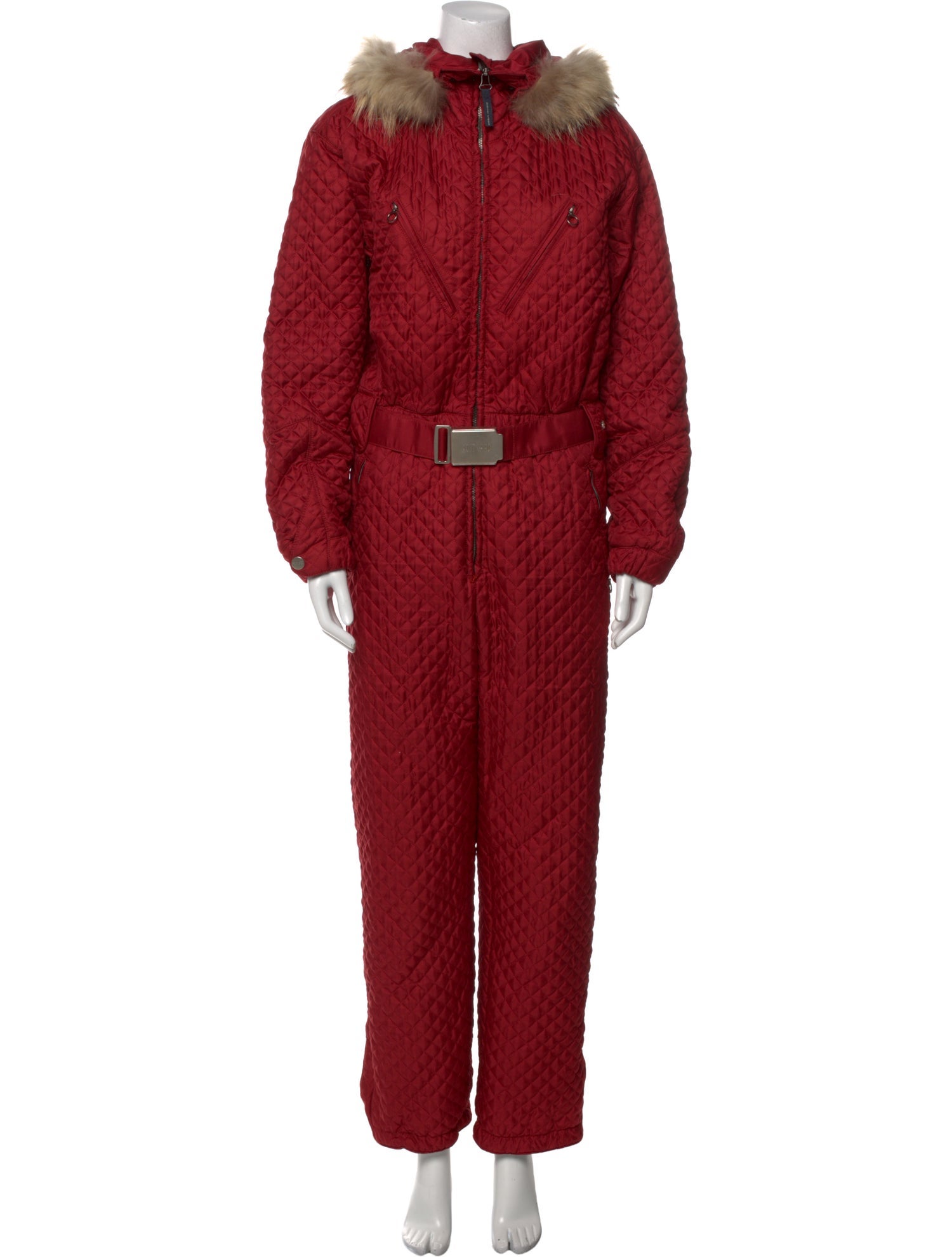 Post Card Mock Neck Jumpsuit