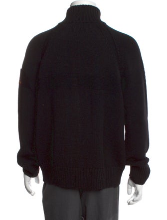 Post Card Virgin Wool Graphic Print Cardigan