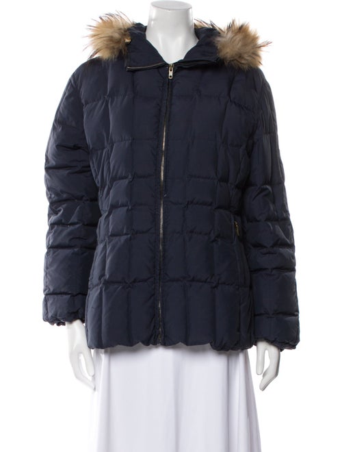 Post Card Faux Fur Jacket