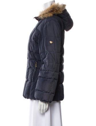 Post Card Faux Fur Jacket