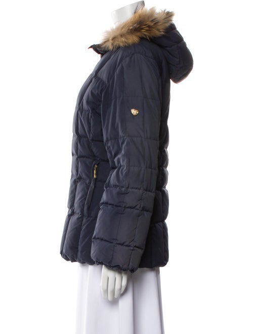 Post Card Faux Fur Jacket