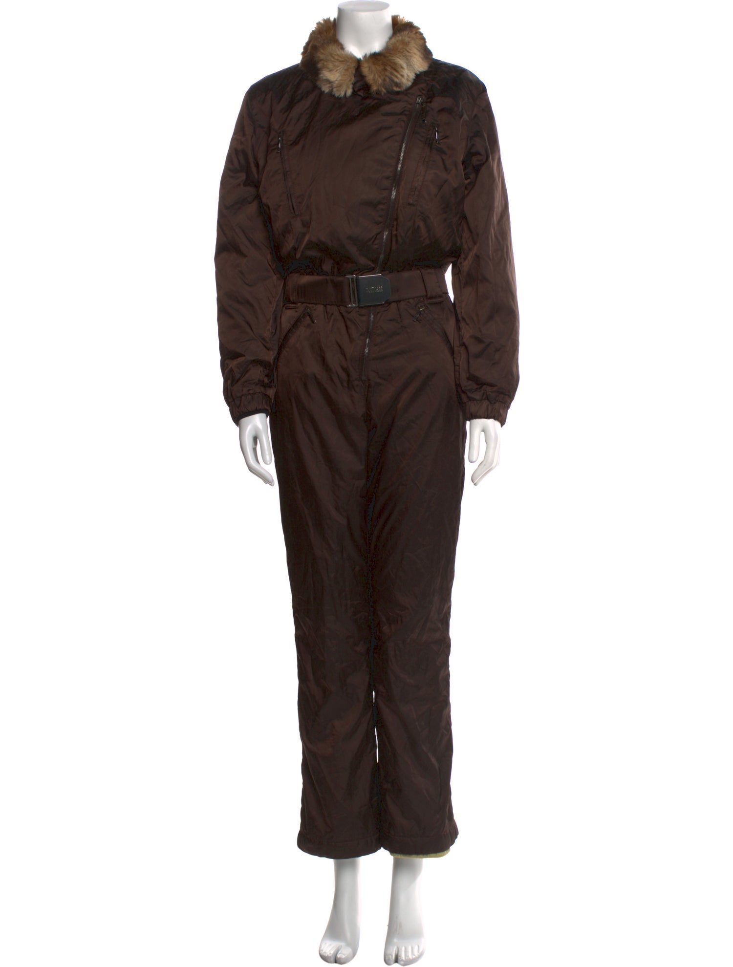 Post Card Mock Neck Jumpsuit