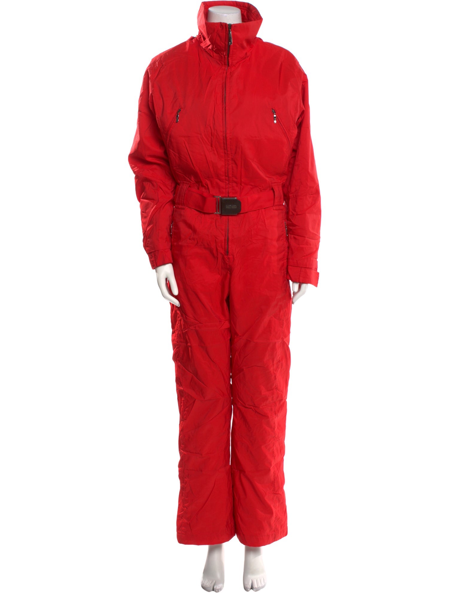 Post Card Mock Neck Jumpsuit