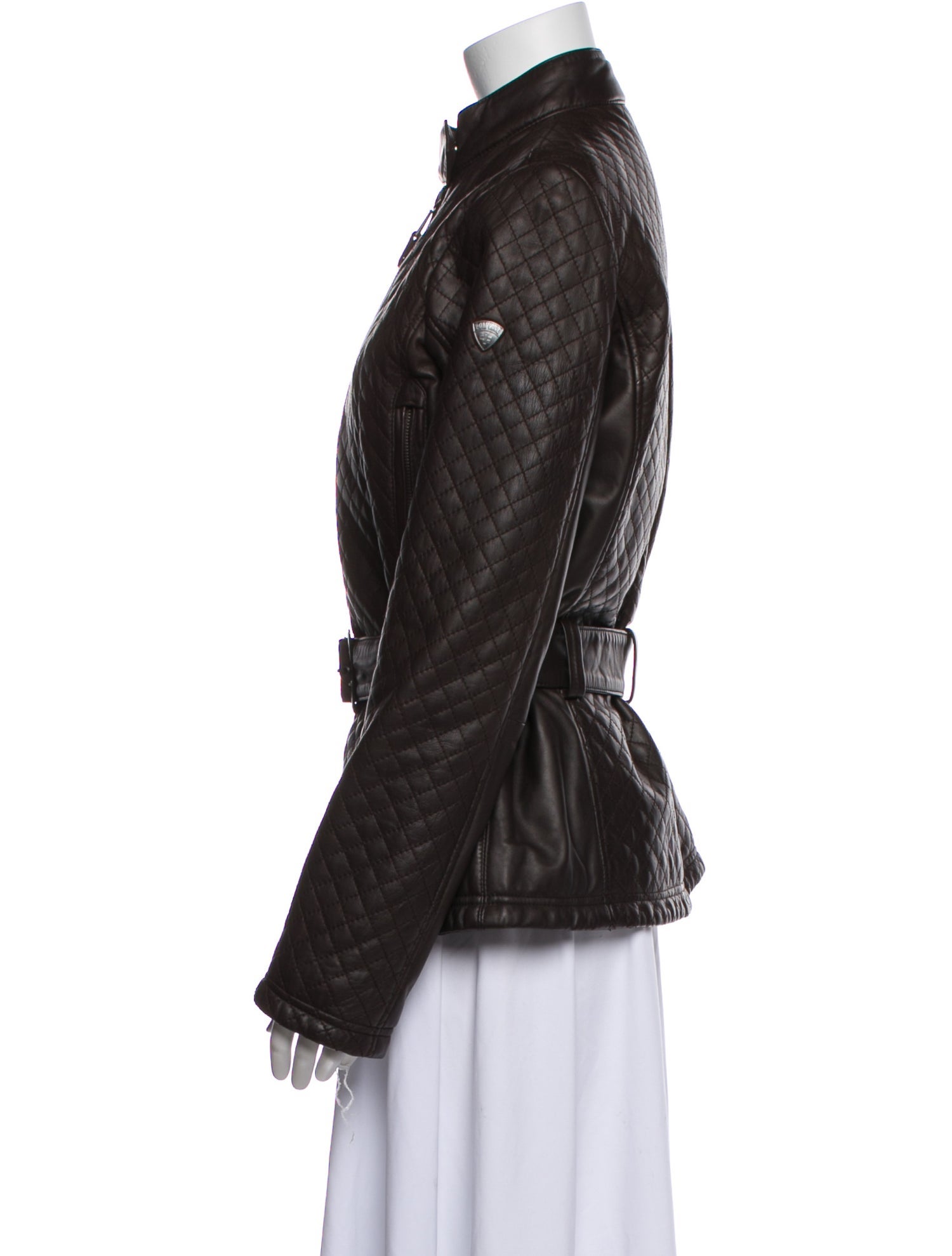 Post Card Leather Biker Jacket