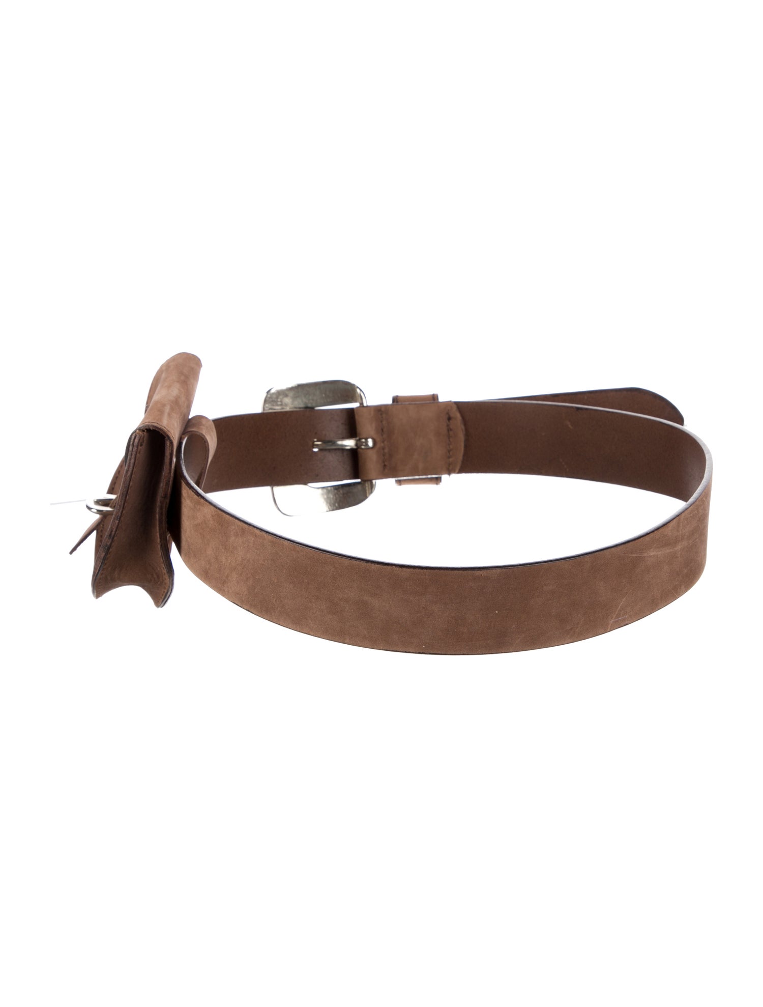 Post Card Leather Waist Belt