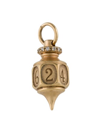 Pascale Monvoisin 9K Diamond Germain Pendant