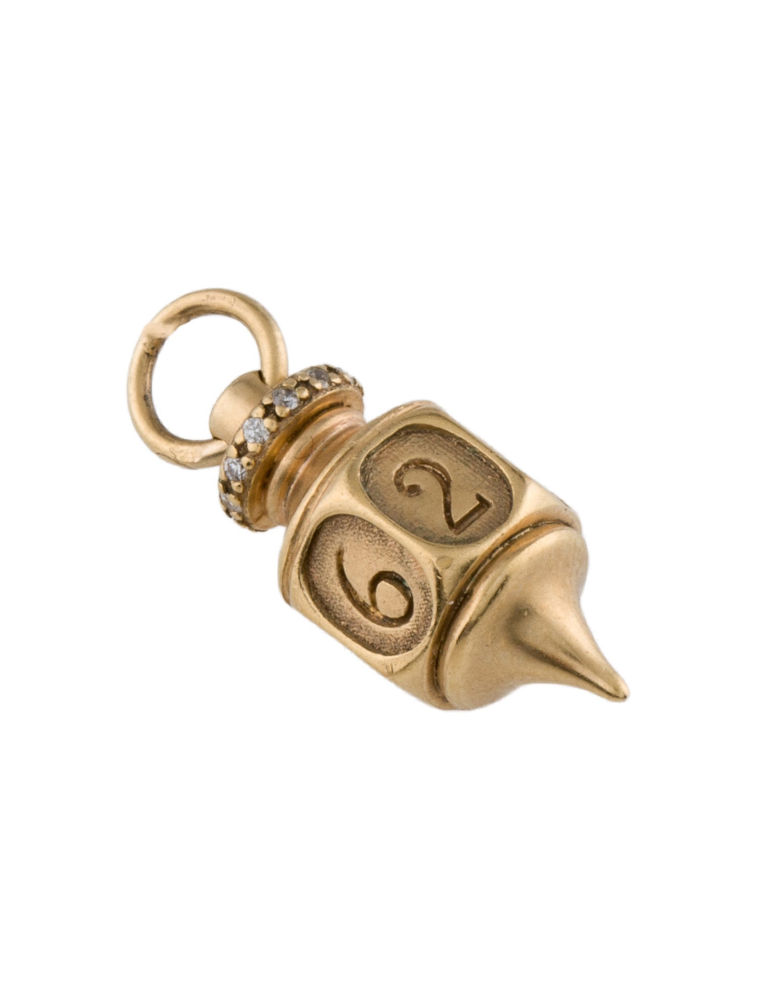 Pascale Monvoisin 9K Diamond Germain Pendant