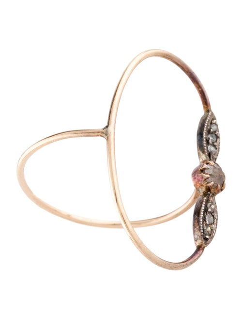 Pascale Monvoisin 9K Diamond Cocktail Ring