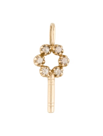 Pascale Monvoisin 9K Diamond Virginia Amulet Charm