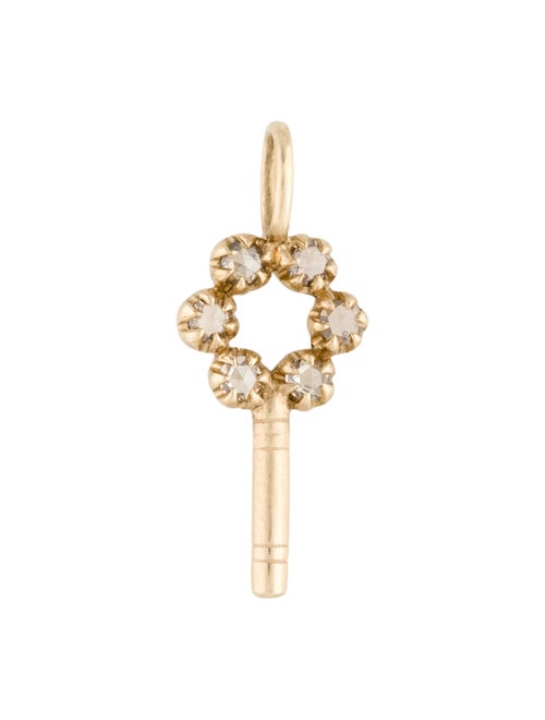 Pascale Monvoisin 9K Diamond Virginia Amulet Charm