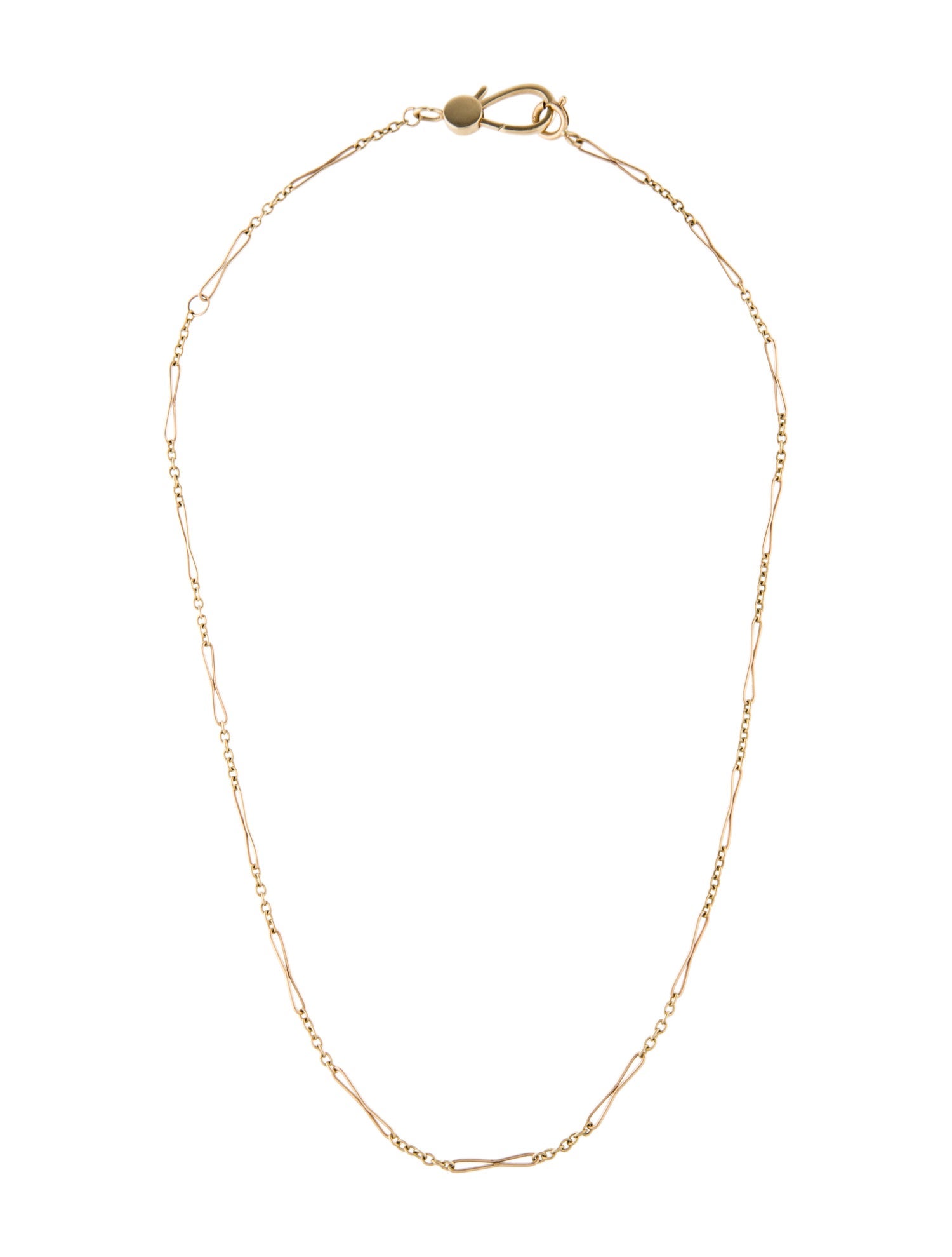 Pascale Monvoisin 9k Diamond Link Chain Necklace