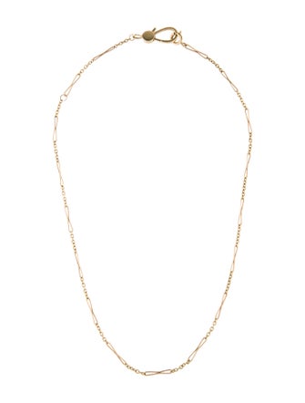 Pascale Monvoisin 9k Diamond Link Chain Necklace