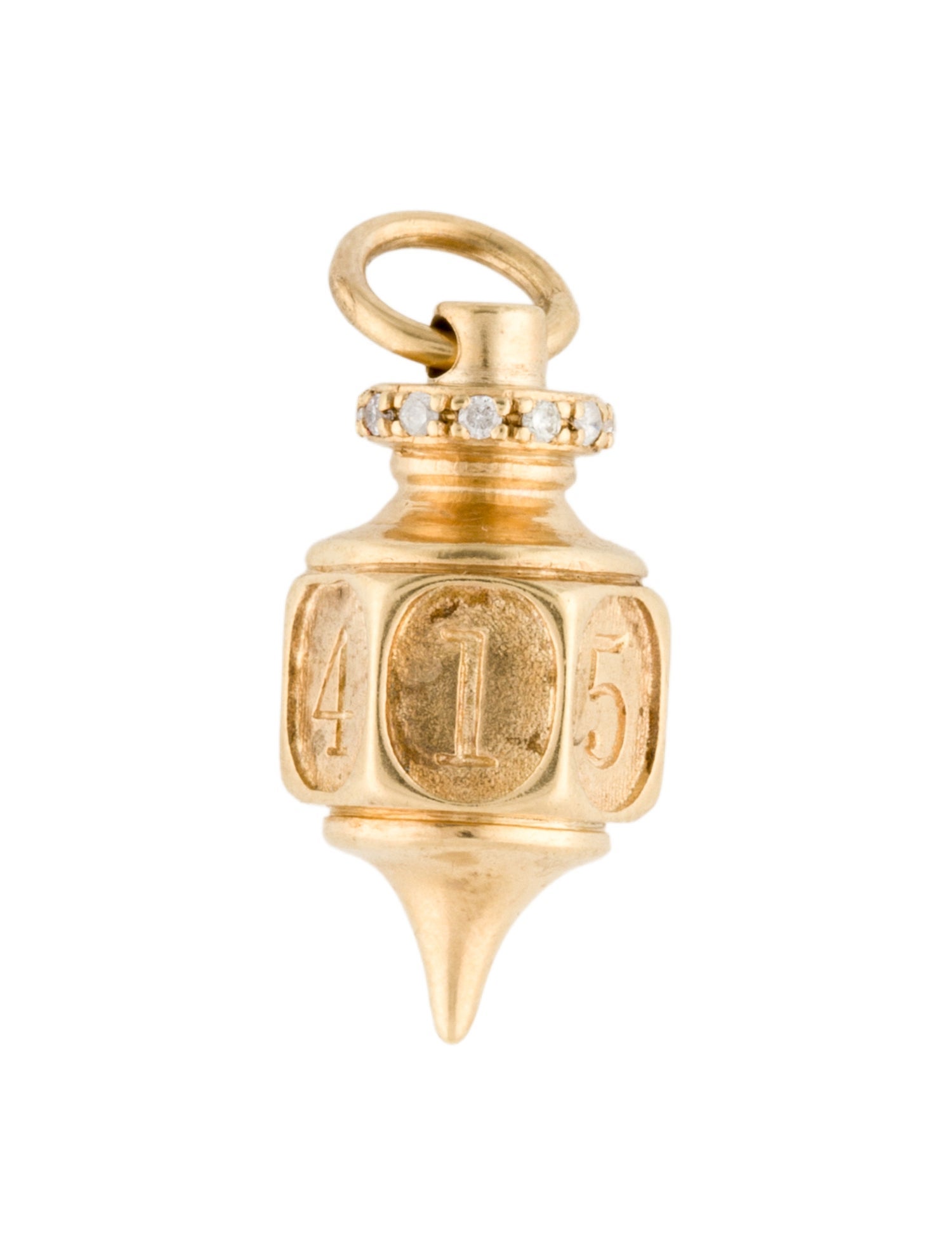 Pascale Monvoisin 9K Diamond Germain Pendant