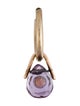 Pascale Monvoisin 9K Amethyst & Diamond Orso Single Drop Earring