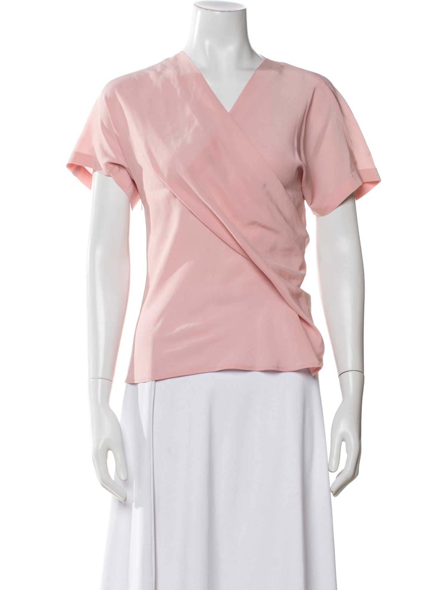 Perret Schaad Silk V-Neck Blouse