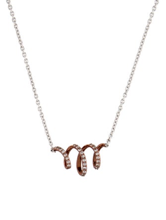 Peter Storm Sapphire Pendant Necklace