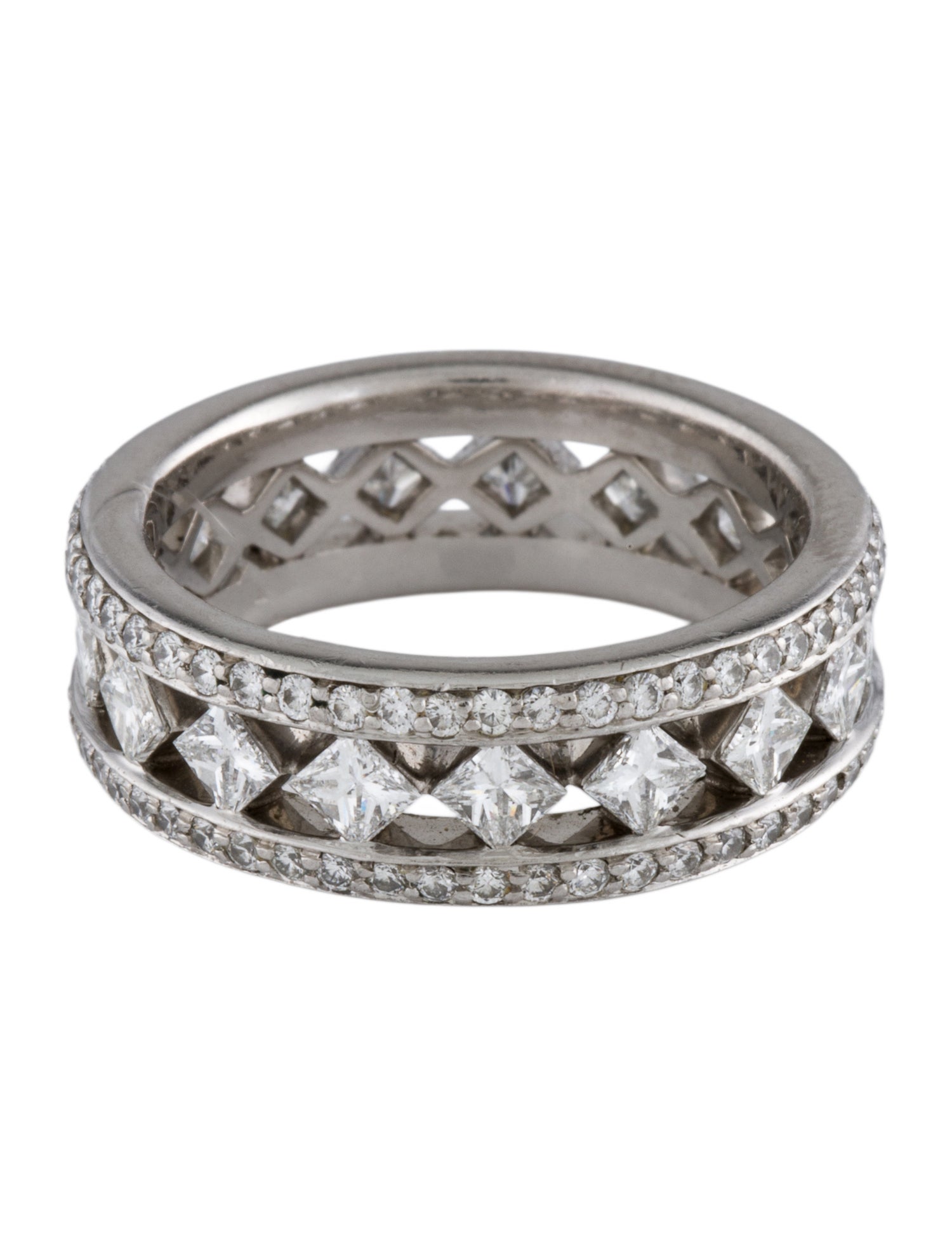 Peter Storm Platinum 2.19ctw Diamond Band Ring
