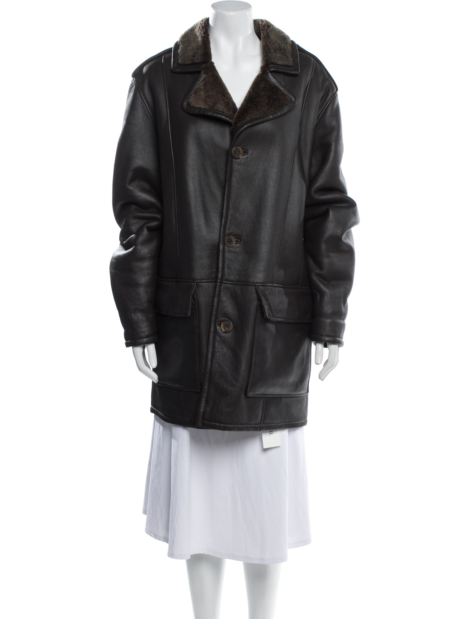 Pashaveneto Leather Utility Jacket