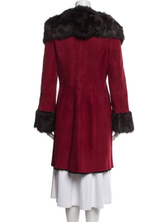 Pashaveneto Shearling Printed Faux Fur Coat