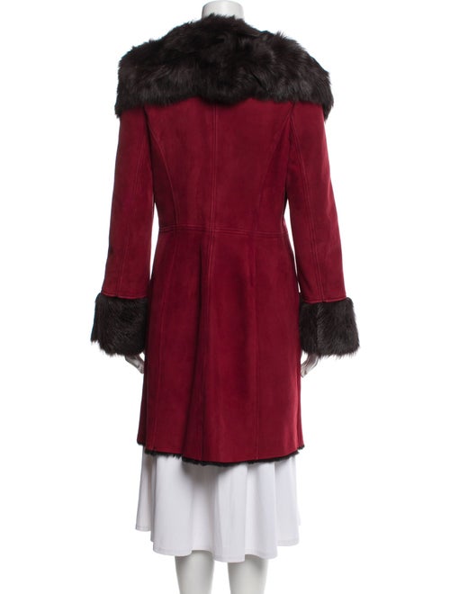 Pashaveneto Shearling Printed Faux Fur Coat