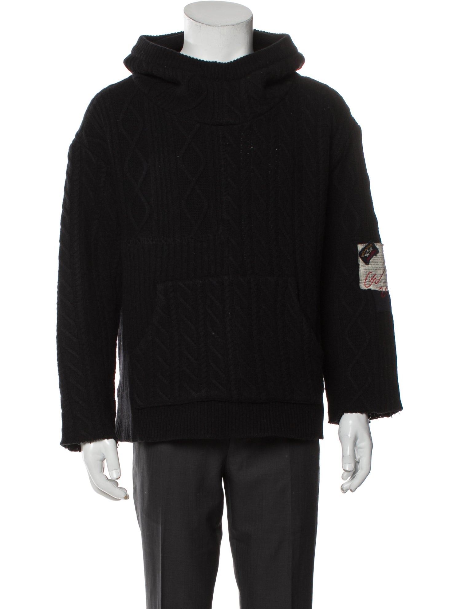 Paul & Shark x Greg Lauren Wool Crew Neck Hoodie