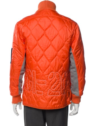 Paul & Shark x Greg Lauren Plaid Print Puffer Coat