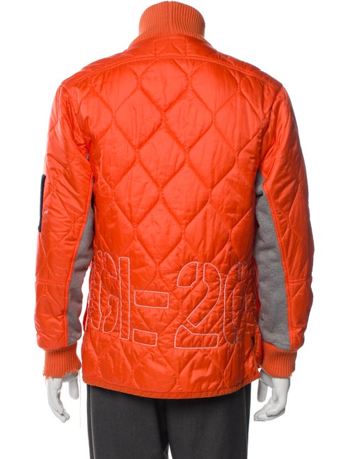 Paul & Shark x Greg Lauren Plaid Print Puffer Coat