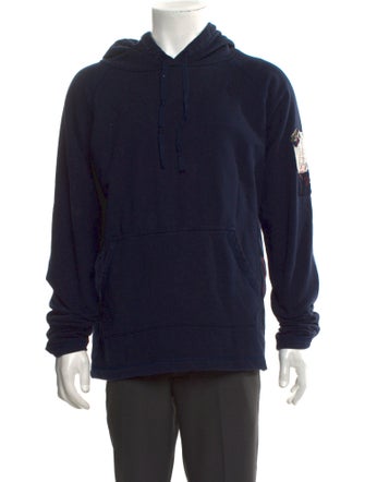 Paul & Shark x Greg Lauren Crew Neck Long Sleeve Hoodie