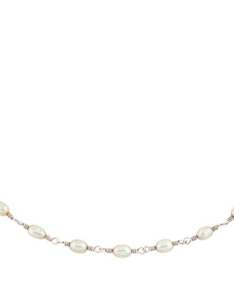 Presley Oldham Pearl Choker Necklace