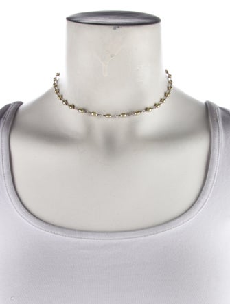 Presley Oldham Pearl Choker Necklace