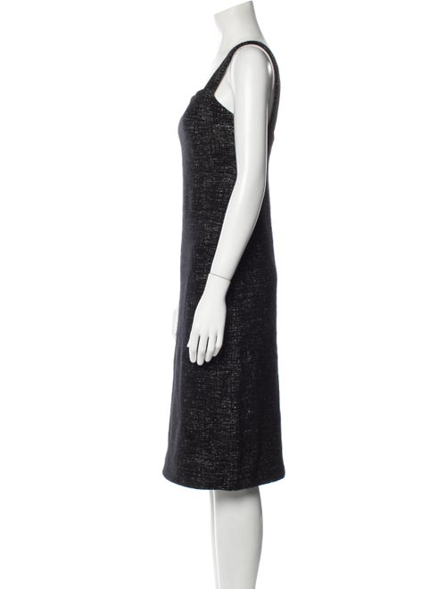 Peter Cohen Square Neckline Knee-Length Dress