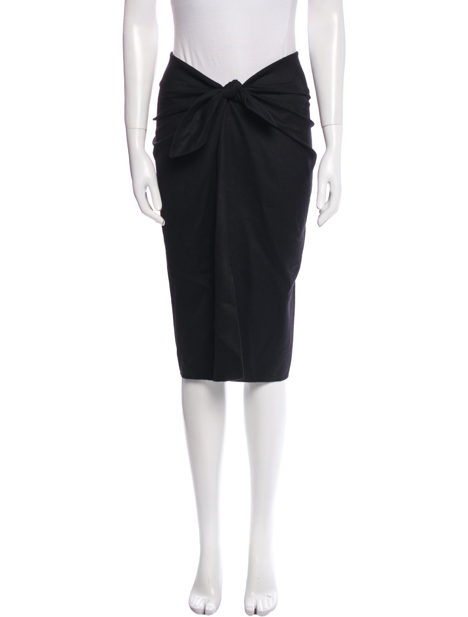 Peter Cohen Cashmere Knee-Length Skirt