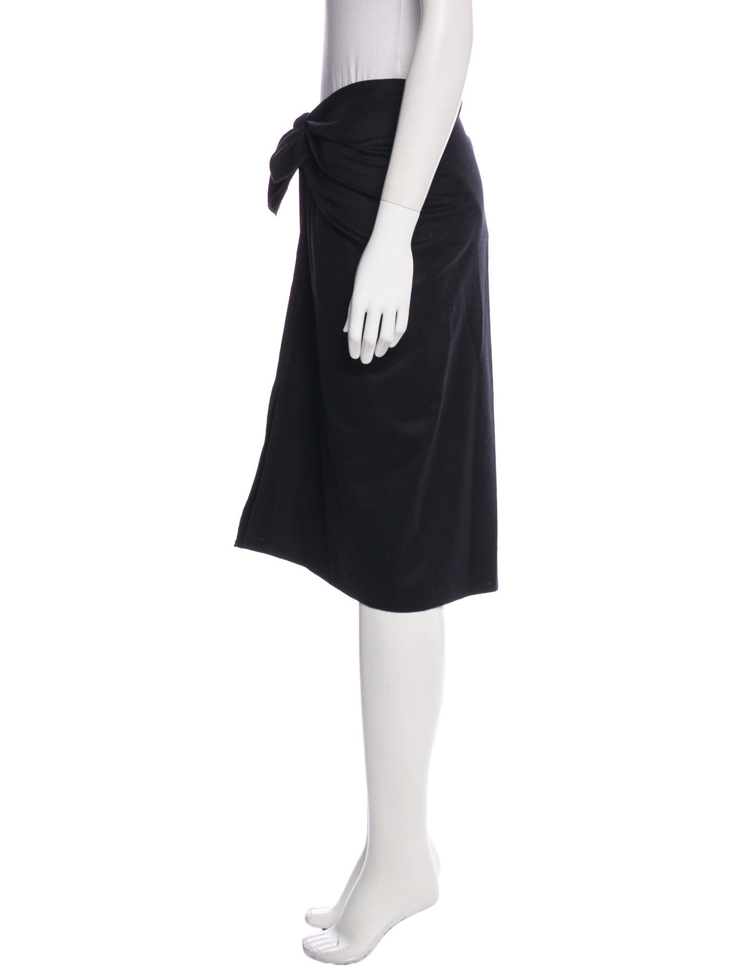 Peter Cohen Cashmere Knee-Length Skirt