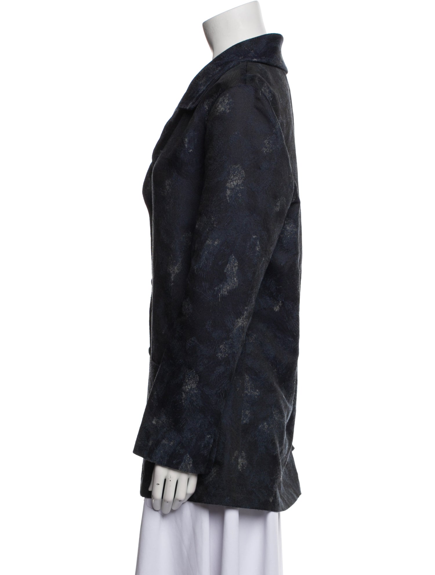 Peter Cohen Silk Printed Evening Jacket