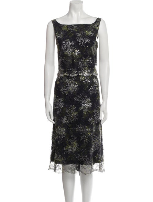 Peter Cohen Linen Midi Length Dress