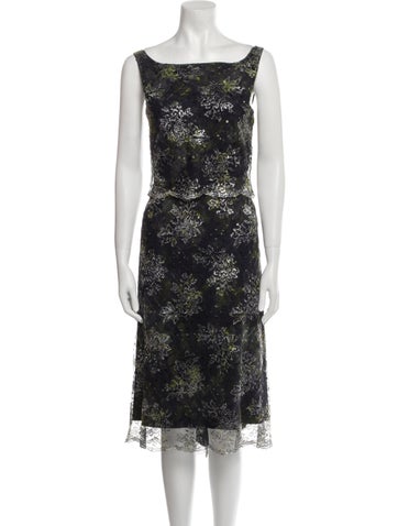 Peter Cohen Dresses Linen Midi Length Dress S