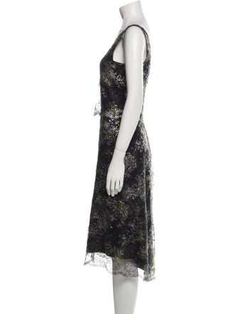 Peter Cohen Linen Midi Length Dress