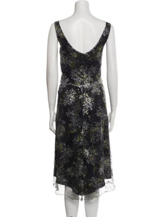 Peter Cohen Linen Midi Length Dress