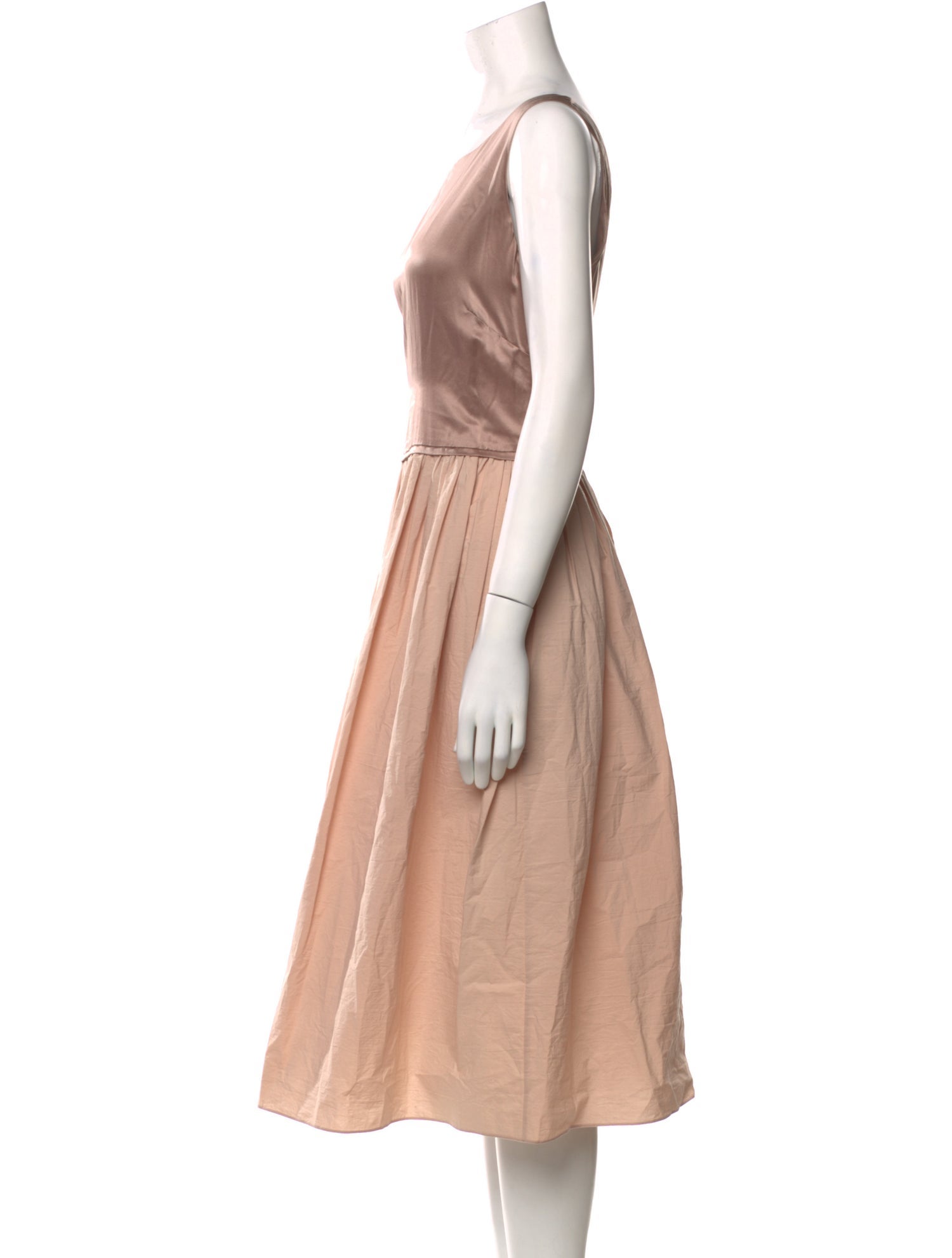 Peter Cohen Silk Midi Length Dress