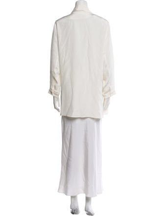 Peter Cohen Silk Cutout Accent Skirt Set