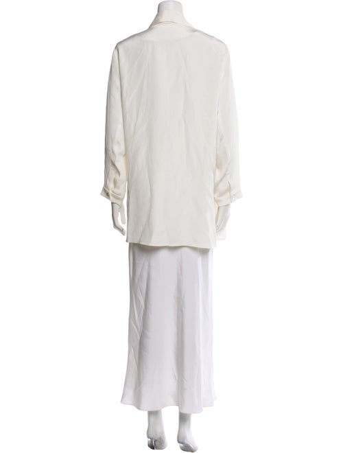 Peter Cohen Silk Cutout Accent Skirt Set